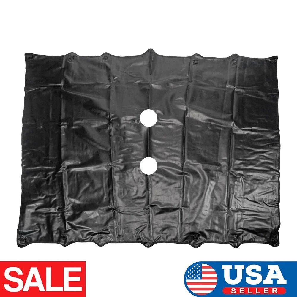 Enhance Your Jeep Wrangler   07-18 with Leather Top Sunshade Protection - Ultimate Sun Protection and Easy Installation