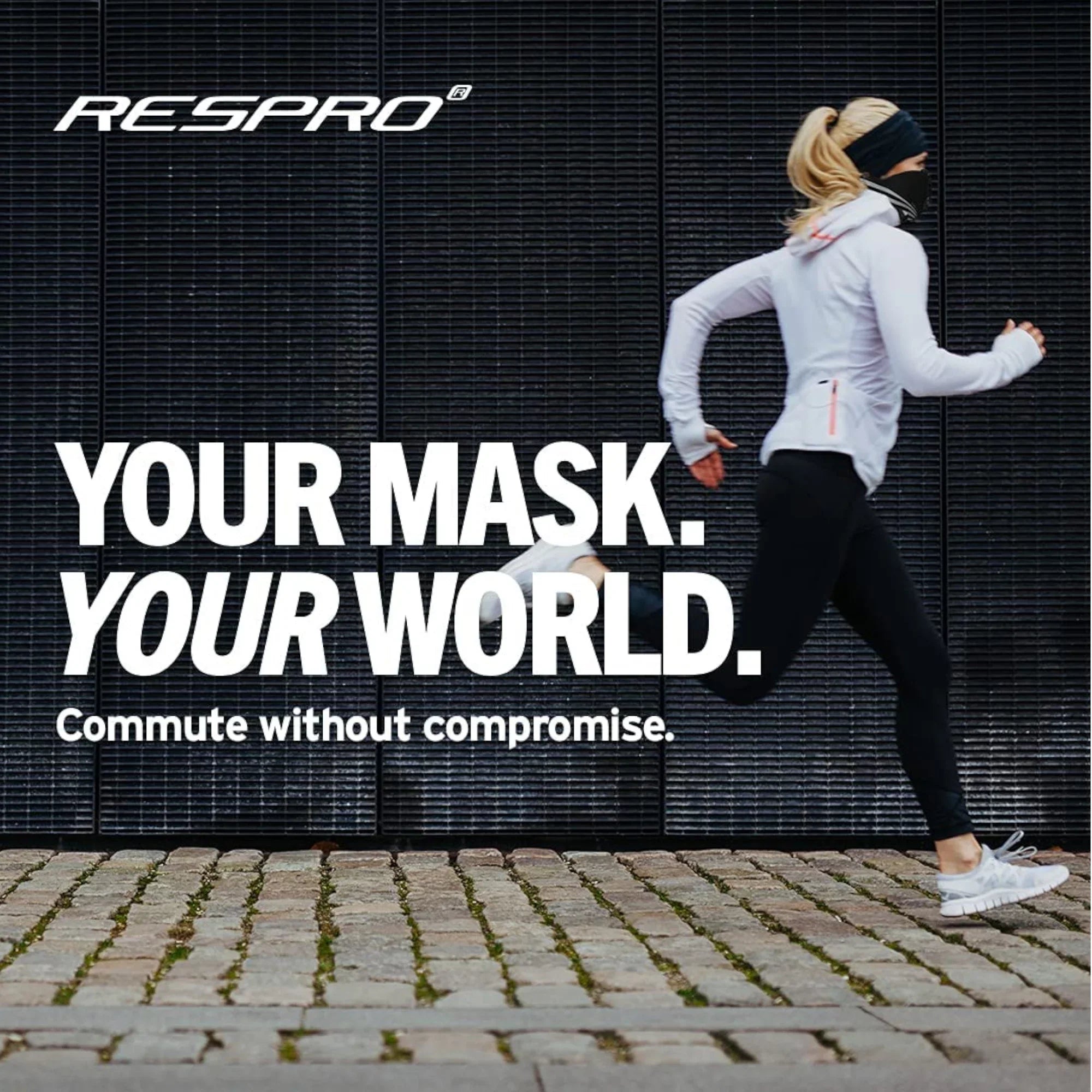 Respro Ultralight Mask -  - Black