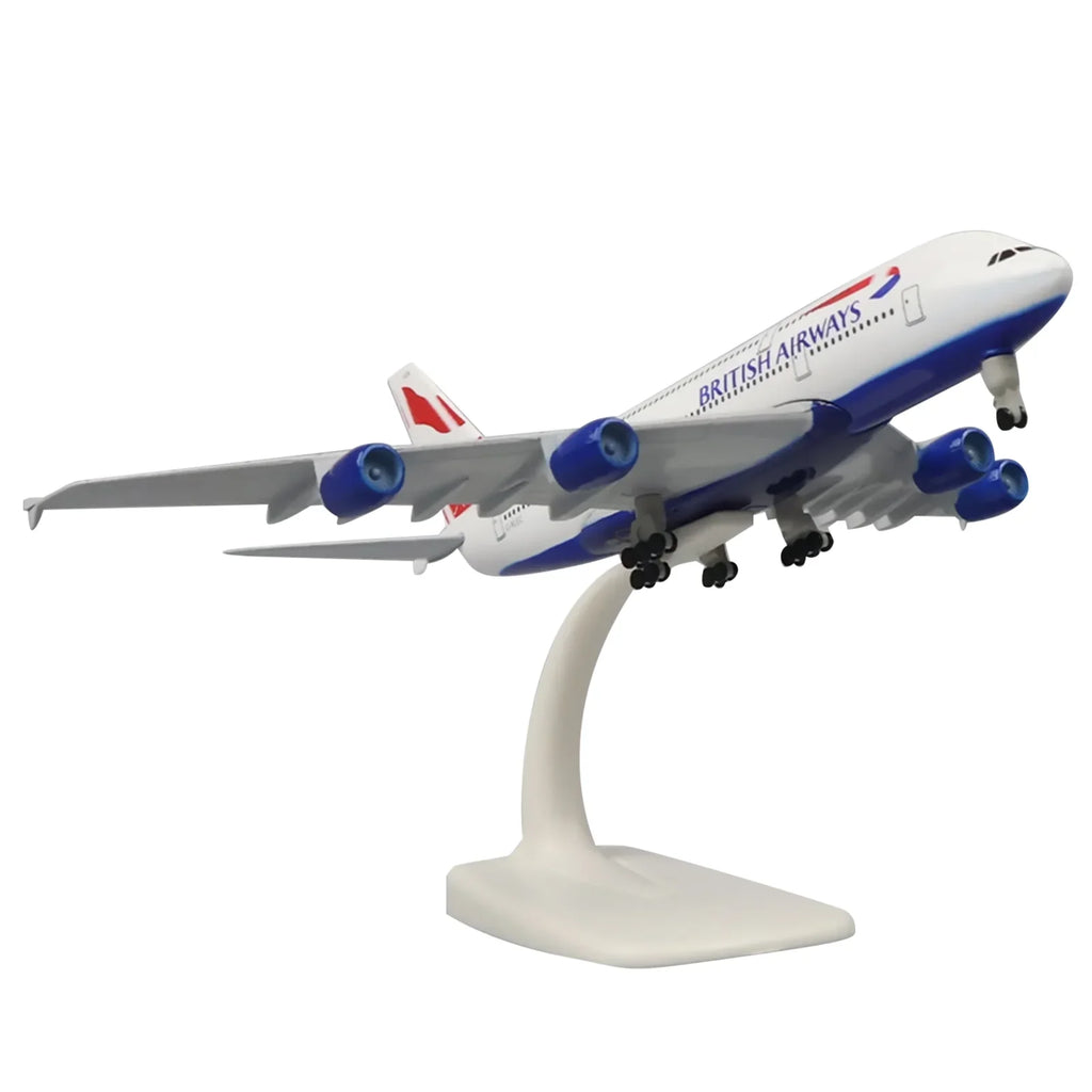 British Airways  Alloy Plane Model Retro and Elegant Decoration Aircraft Model for Living Room or Display Room