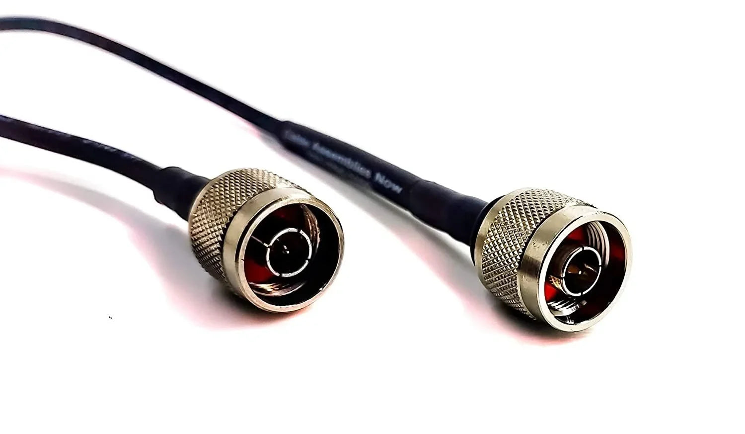 Cable Assemblies Now - 10' Foot Coaxial Assembly Jumper with -Male Connector to  Male Connector Using Genuine -240/ Times Microwave Low Loss 50  Coaxial Cable