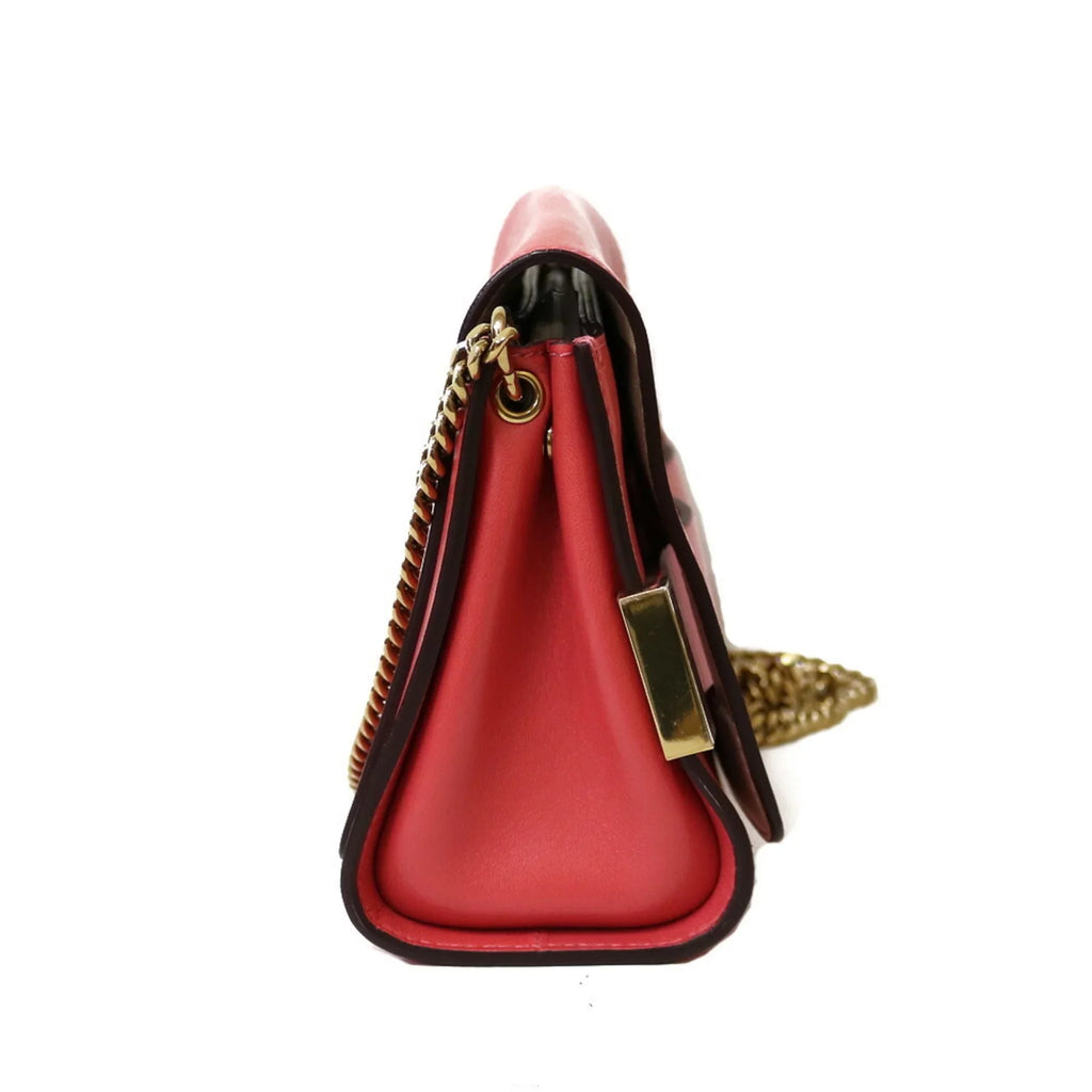Pre-Owned Chloé Chloe Shoulder Bag Pink Women's Leather (Fair)