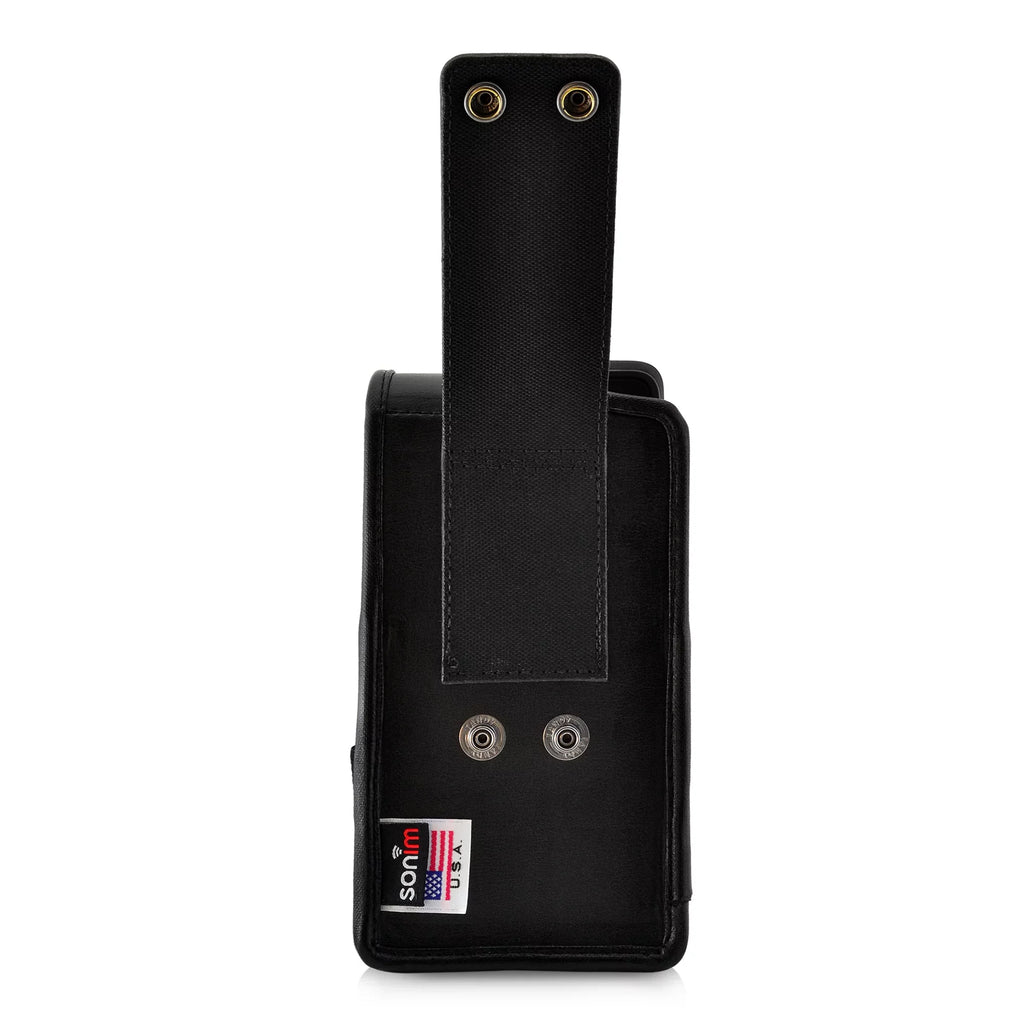 Sonim     Radio Phone Holster Vertical Black Belt Clip Case
