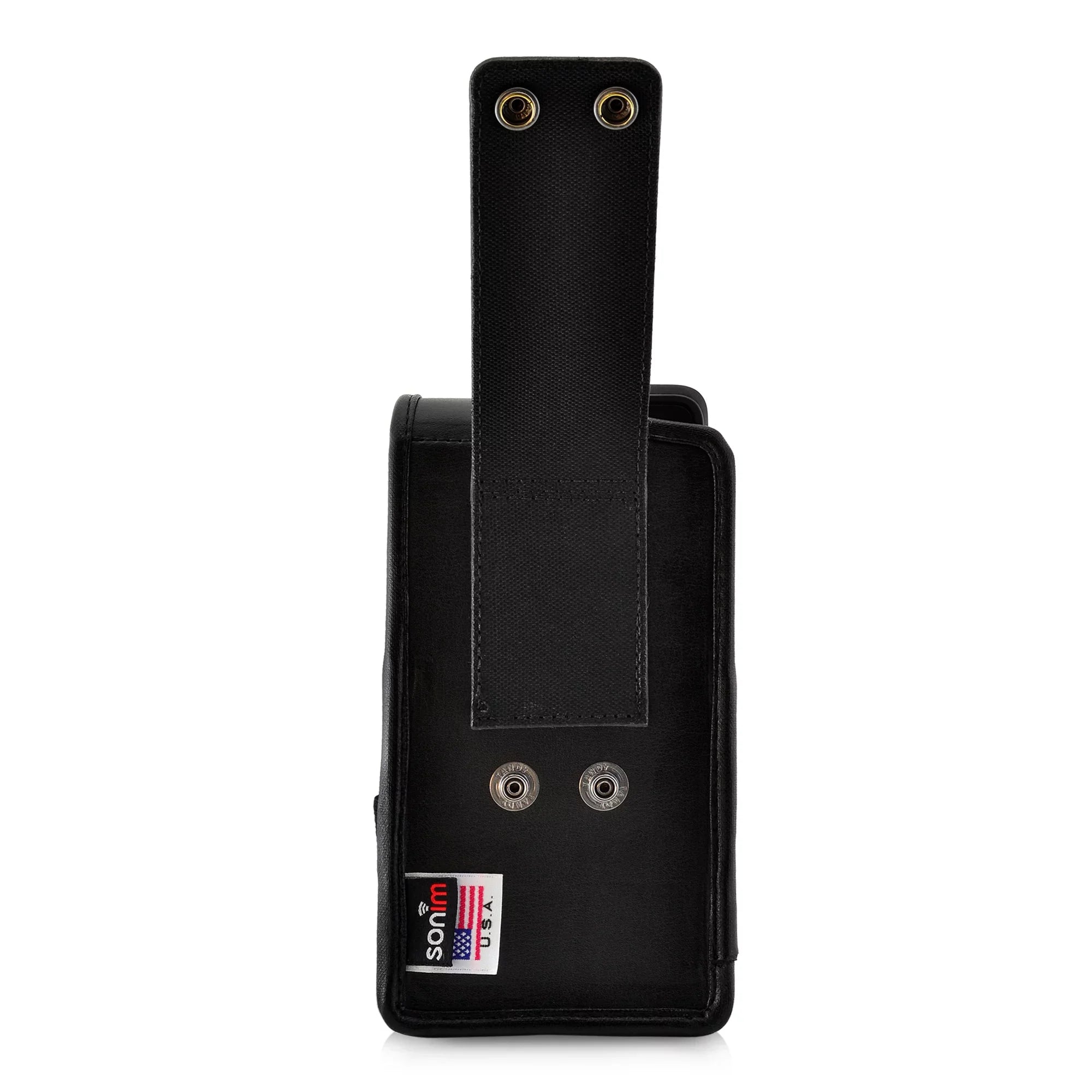 Sonim     Radio Phone Holster Vertical Black Belt Clip Case
