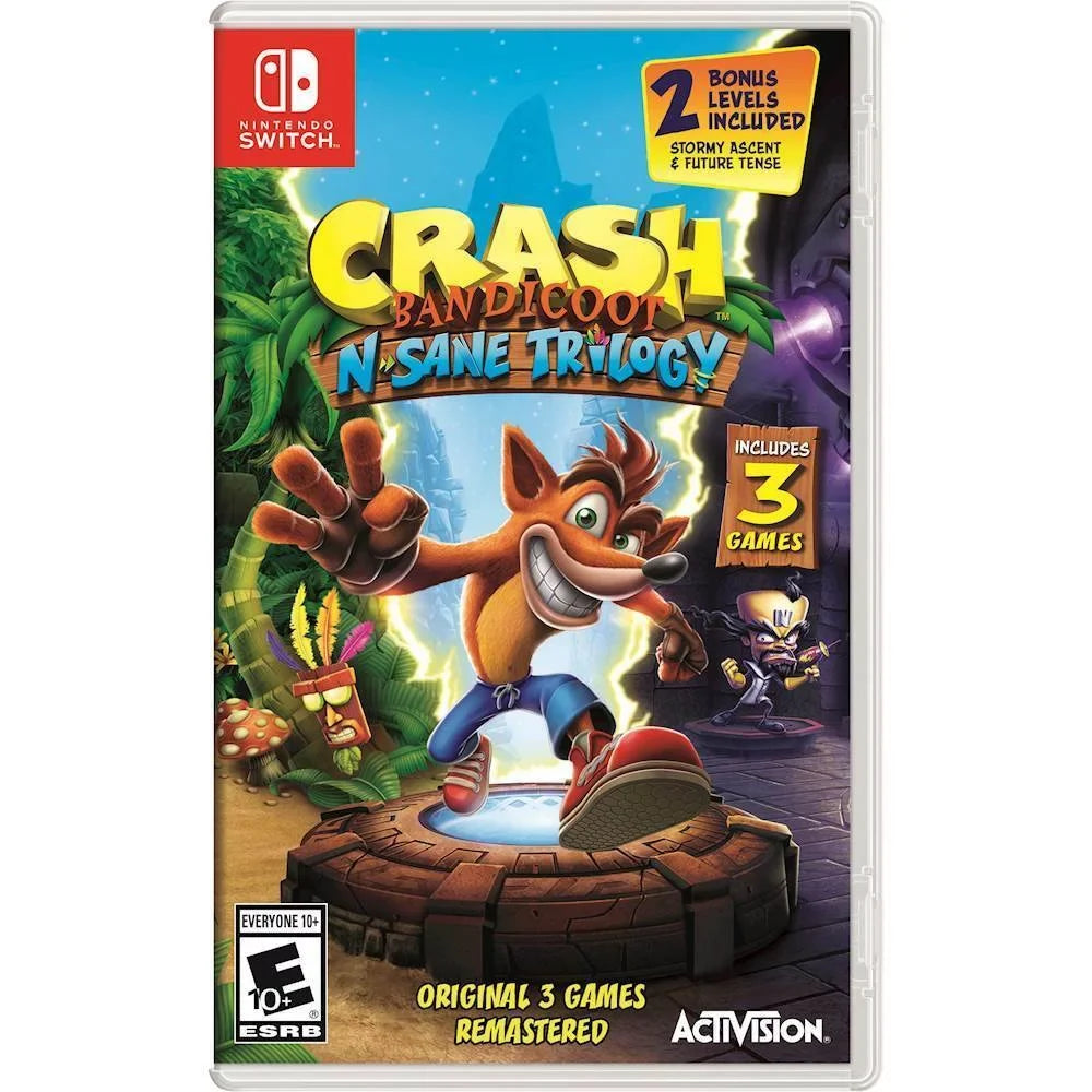 Crash Bandicoot . Sane Trilogy Standard Edition - Nintendo Switch