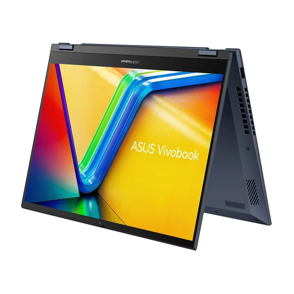 Vivobook  Flip - 14" 2-in-1 Laptop Computer Quiet Blue Intel Core i3 12th Gen 1220P 1.1GHz Processor 8GB   256GB Solid State Drive Intel  Graphics WiFi  Windows 11 Home