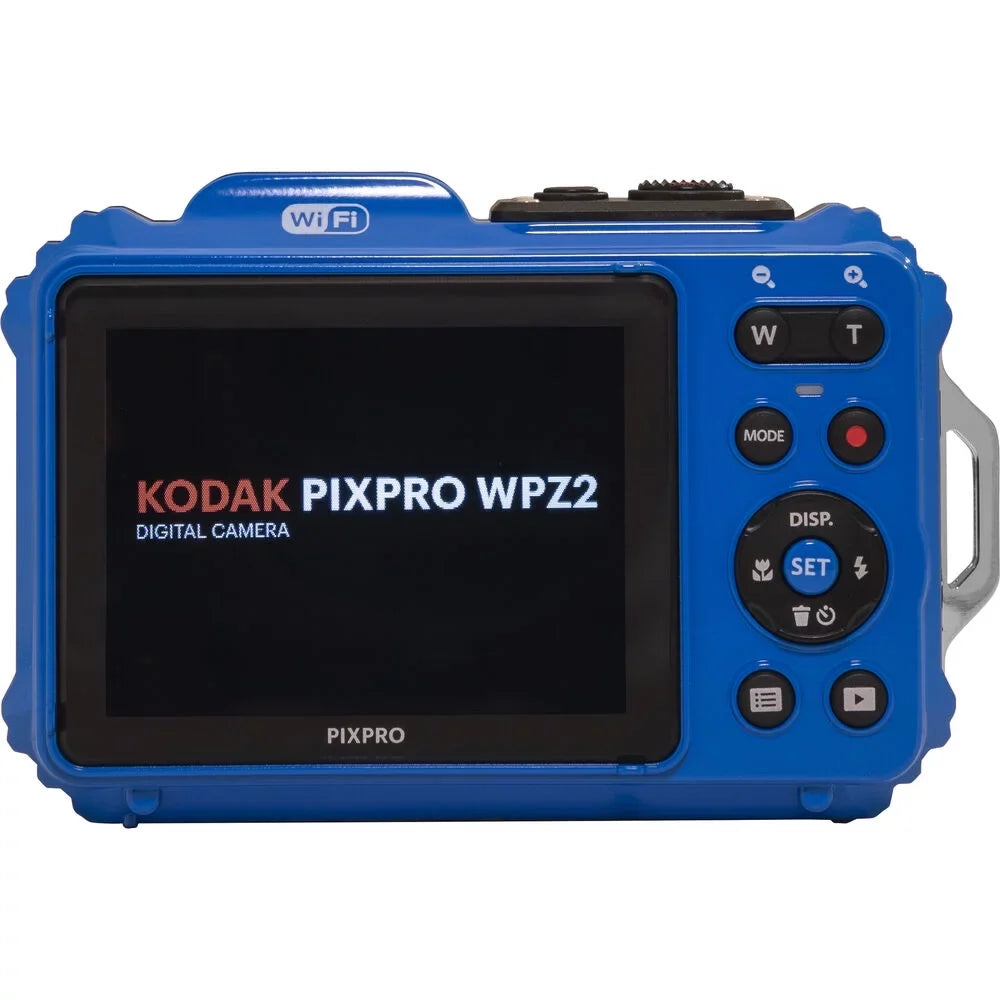 Kodak   Digital Camera (Blue) + Extra Battery +Tripod + Case -64GB Kit