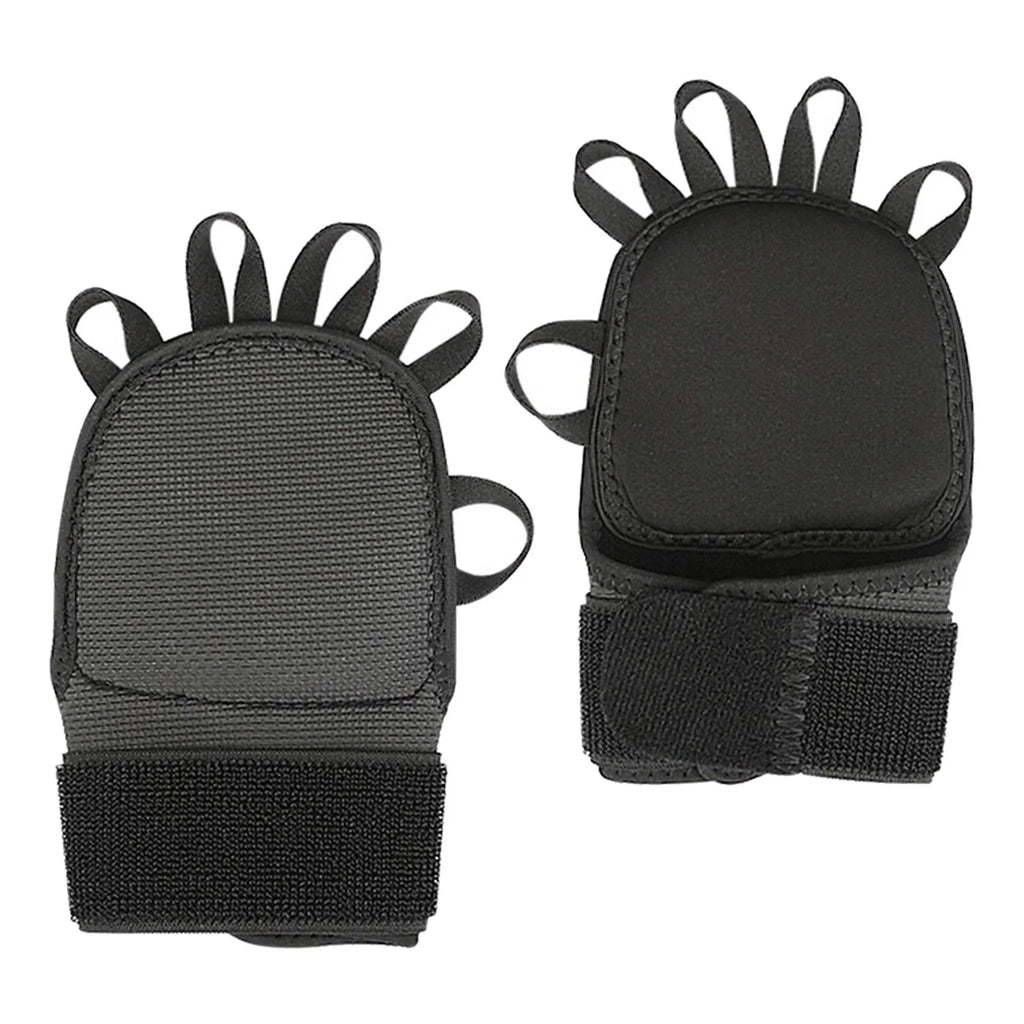 Tnarru 4xGymnastics Hand Grips Power Lifting Grips for Shrugs Deadlifting Kettlebells