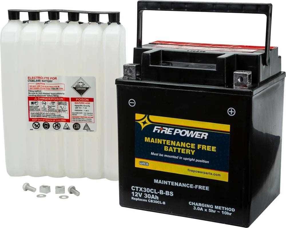 Fire Power Maintenance Free Battery -- Compatible With Sea-Doo   185 2003-2004