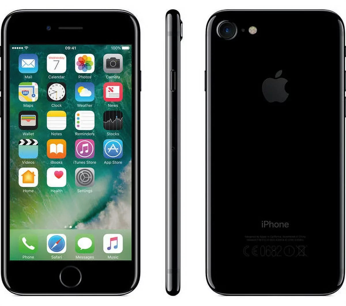 Restored iPhone 7 32GB Jet Black (Unlocked) (Refurbished)