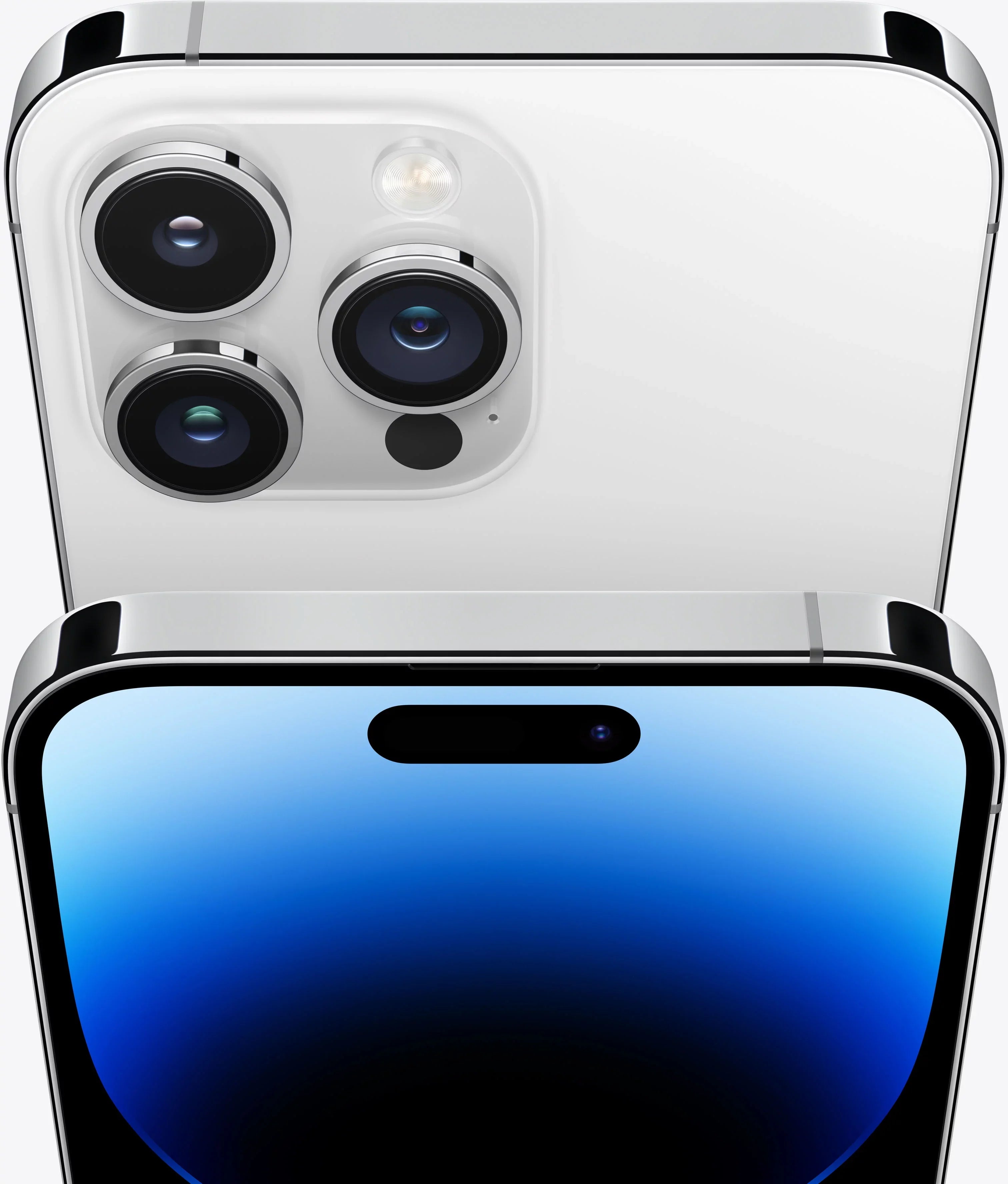Restored Apple iPhone 14 Pro Max 256GB Silver (Cricket Wireless) / (Refurbished)