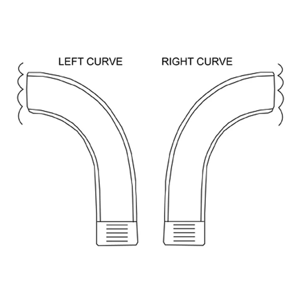 .. Smith 610-209-58210 Rogue2 Pool Slide Left Curve Taupe for Swimming Pools