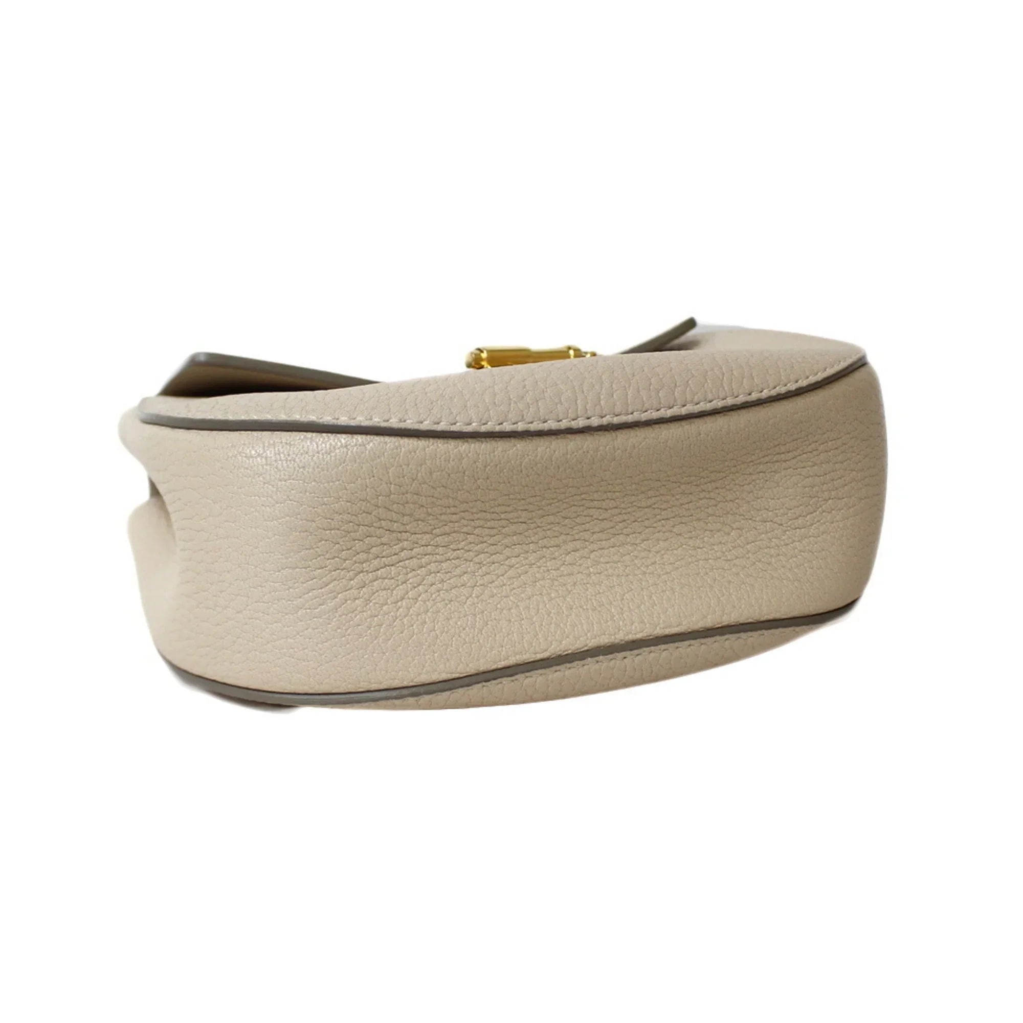 Pre-Owned Chloé Chloe Shoulder Bag Leather Beige Ladies Chain  (Fair)