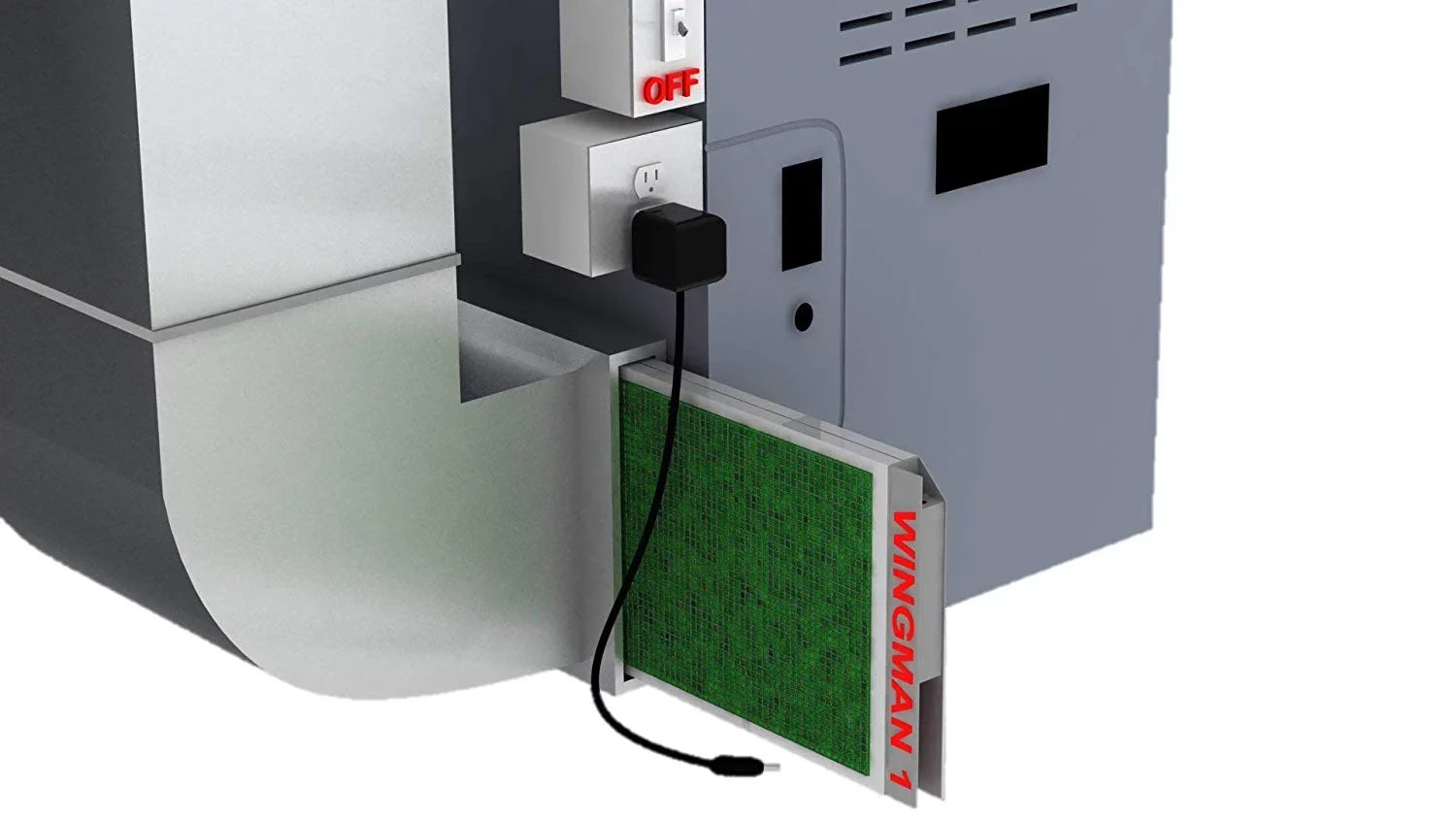 16x25x1 Electronic Air Filter Including Year Supply of Replacement Pads - Homeowner Installed- Simply Replace Your Current  Furnace Air Filter and   !
