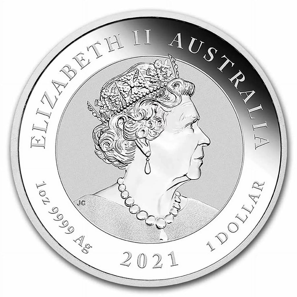 2021 Australia Myths & Legends: 1 oz Silver Dragon