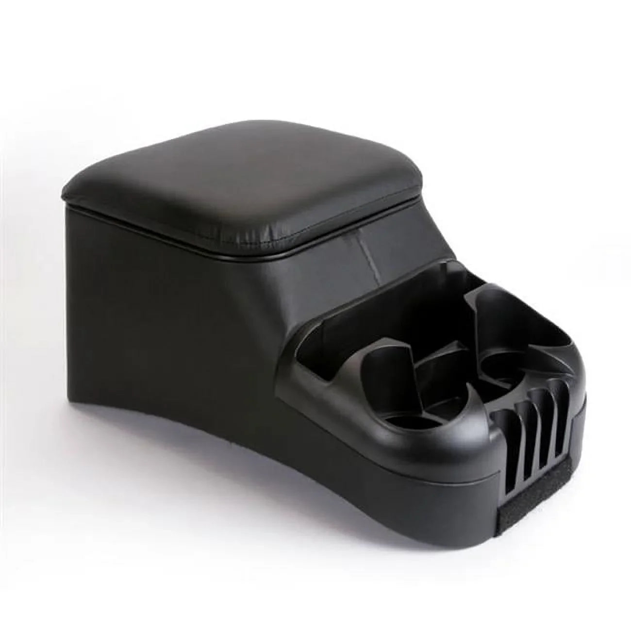 18 x 11.25 x 10.75 in. No.300 Deluxe Clutter Catcher Bench Seat Console - Vinyl Black