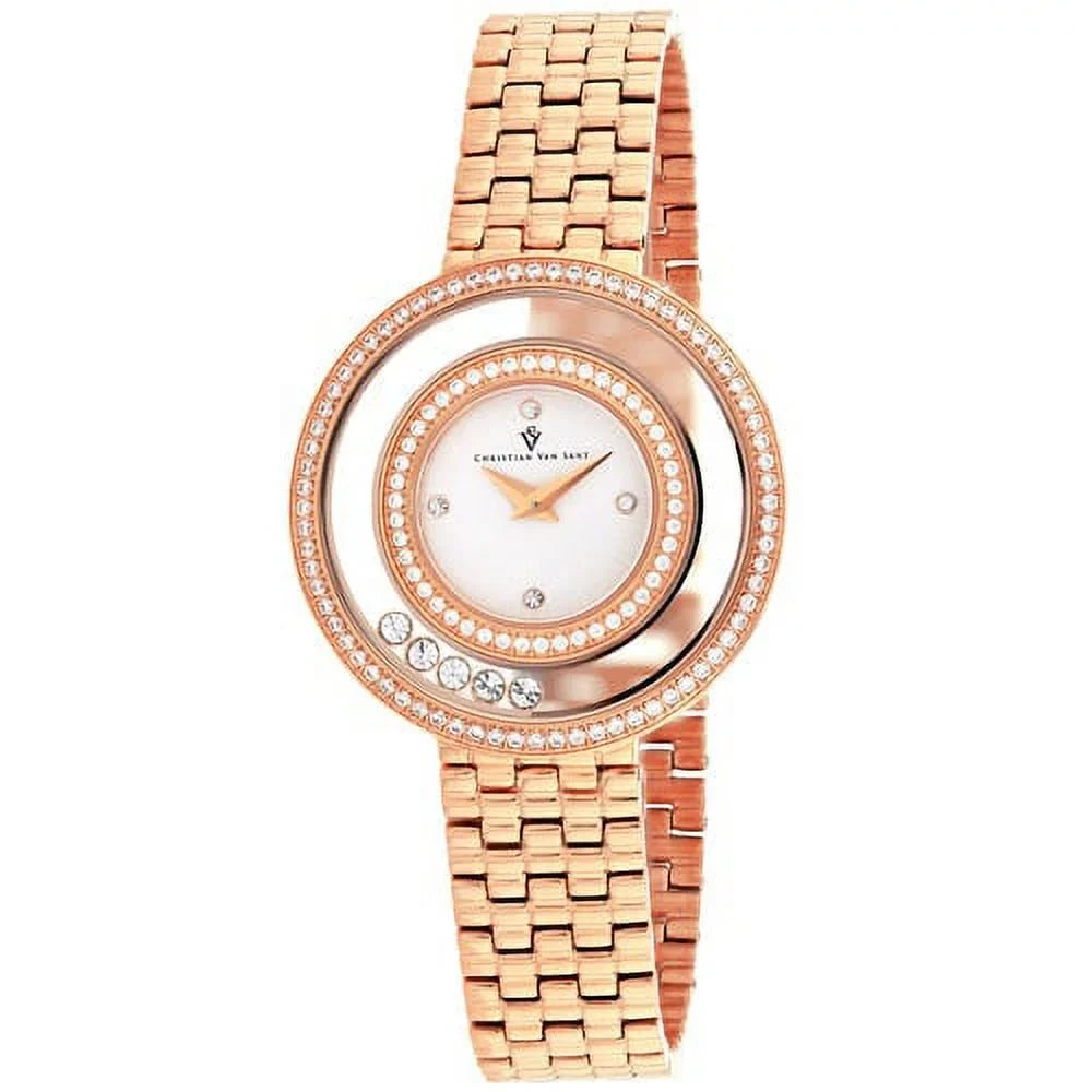 Christian Van Sant Women's Gracieuse White Dial Watch -