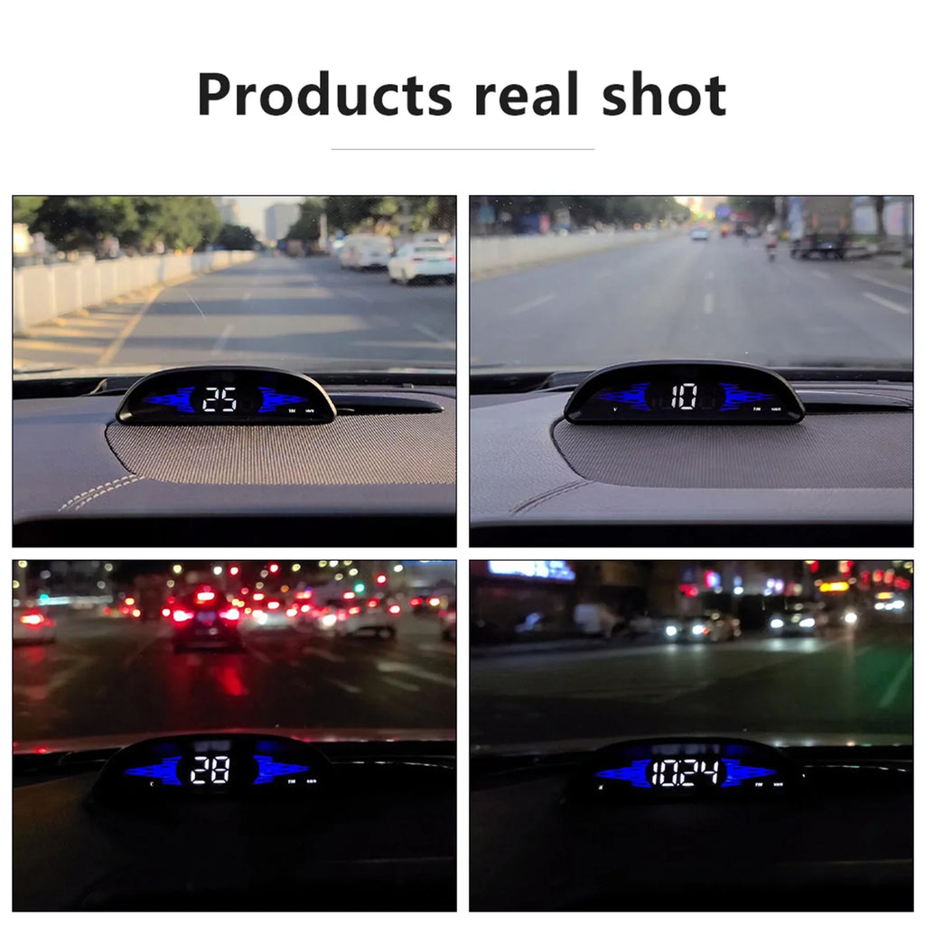 Apexeon Car  Speedometer Head-Up Display, Multi-Function Diagnostic Detector for Precise Driving Data