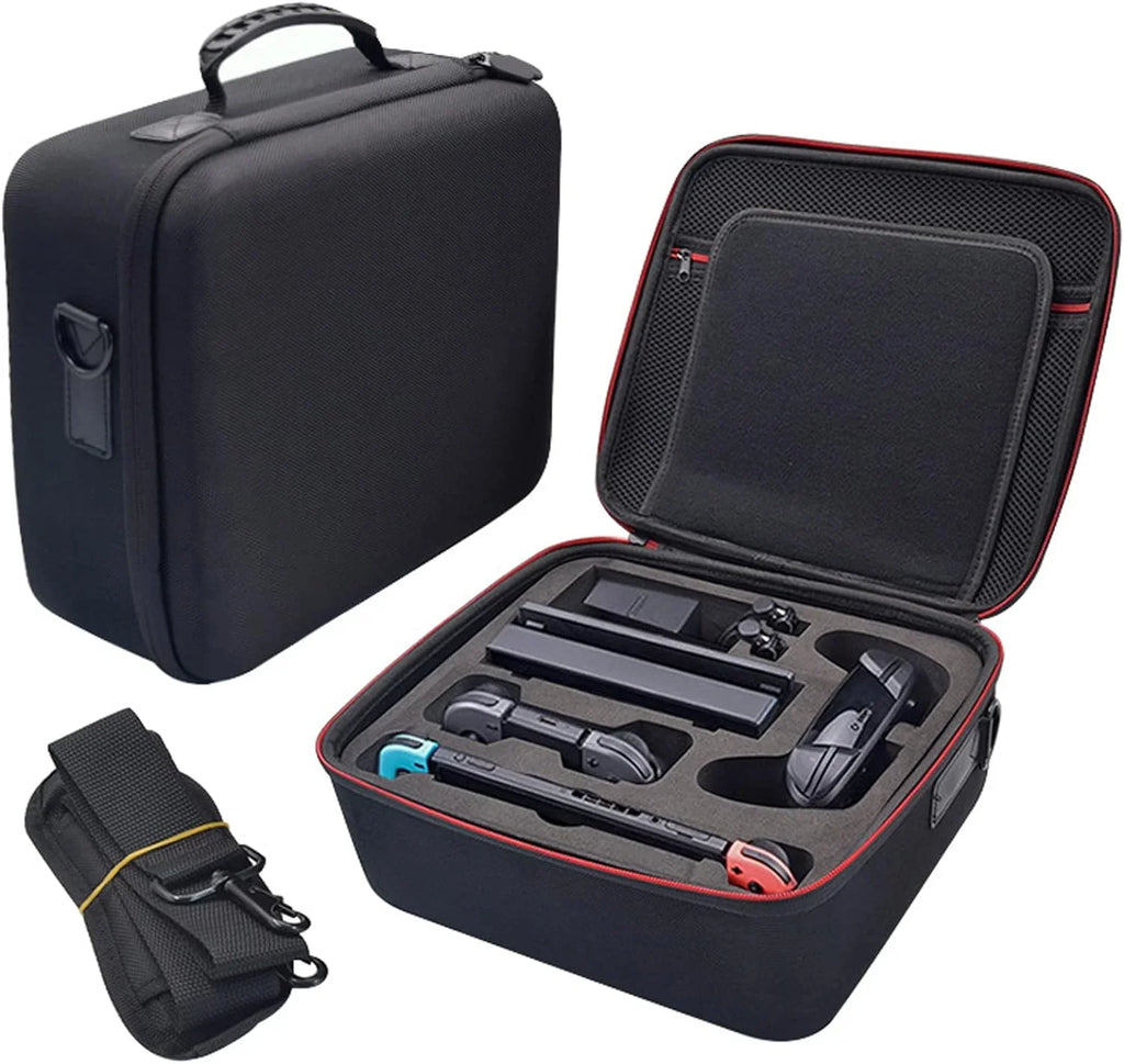 Carrying Case Compatible with Nintendo Switch / Switch  Model 2021, Portable Hard Shell Travel Bag for Switch Console & Accessories