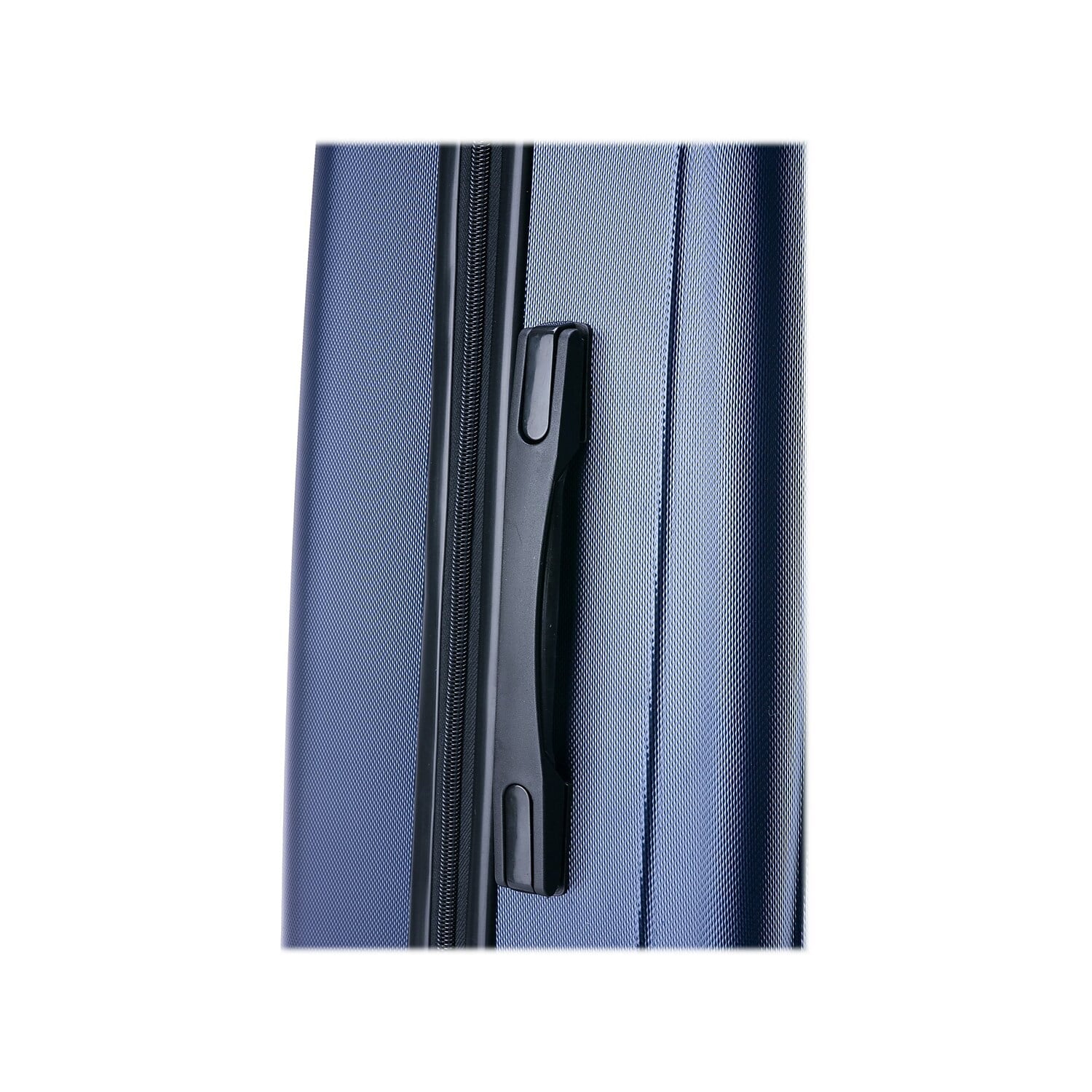 InUSA Pilot Medium Plastic 4-Wheel Spinner Luggage Blue (-)
