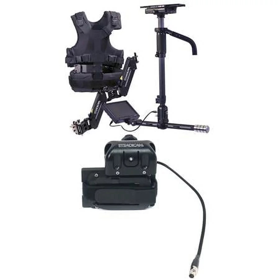 Sled with 7" Monitor, -15 Arm and Vest With SteadiCam Sony - Battery Mount