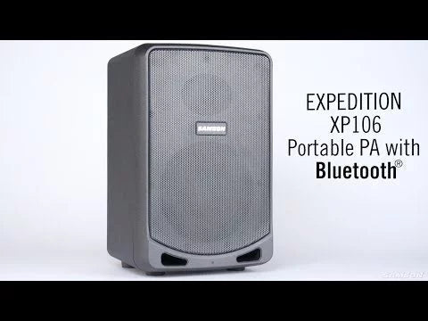 Samson Expedition XP106w Portable  System with Wireless Handheld Mic System & Bluetooth