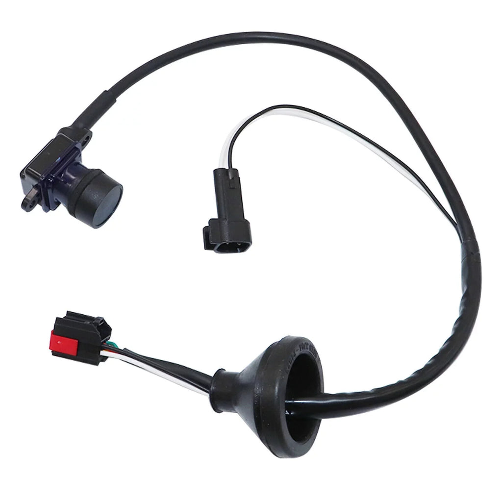 Onemayship Rear Back Up Camera for Dodge Grand Caravan 2011-2020, 130° Detection Angle, Wired Connection, Distance Line