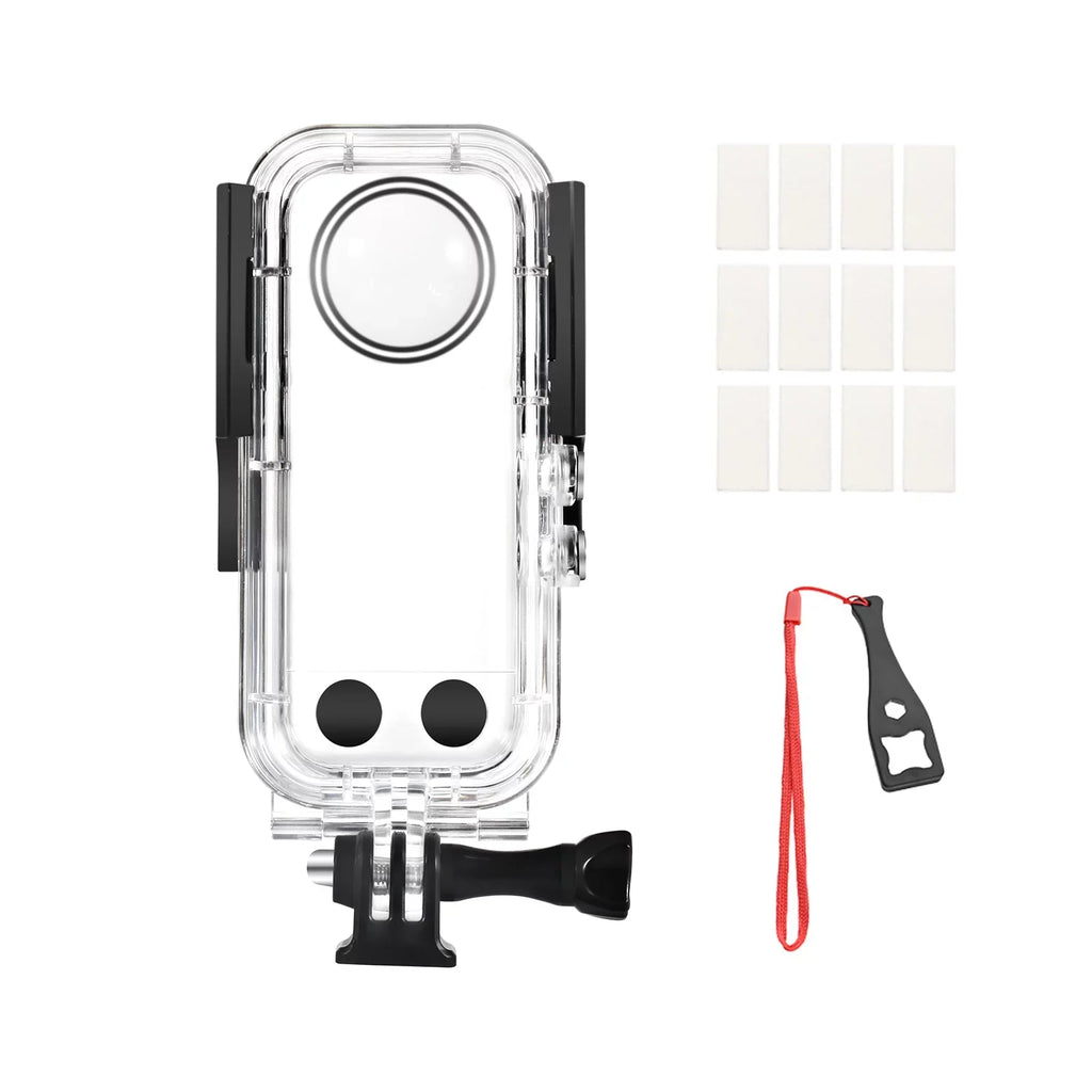 ametoys Panoramic Dive Case Waterproof Case Diving Housing Underwater 40M Replacement for