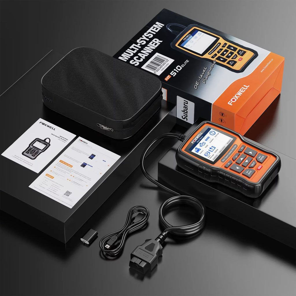 Foxwell  Elite  Scanner Fits for Subaru Automotive Code Reader All System Scan Tool Professional Reset Tool for Subaru  Forester  Automotive Scanner Auto Analyzer   Code Scanner