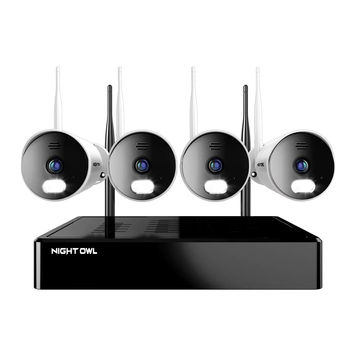 Night Owl 10 Channel 4K Wi-Fi  with 1TB Hard Drive and 4 Wi-Fi  1080p  Spotlight Cameras