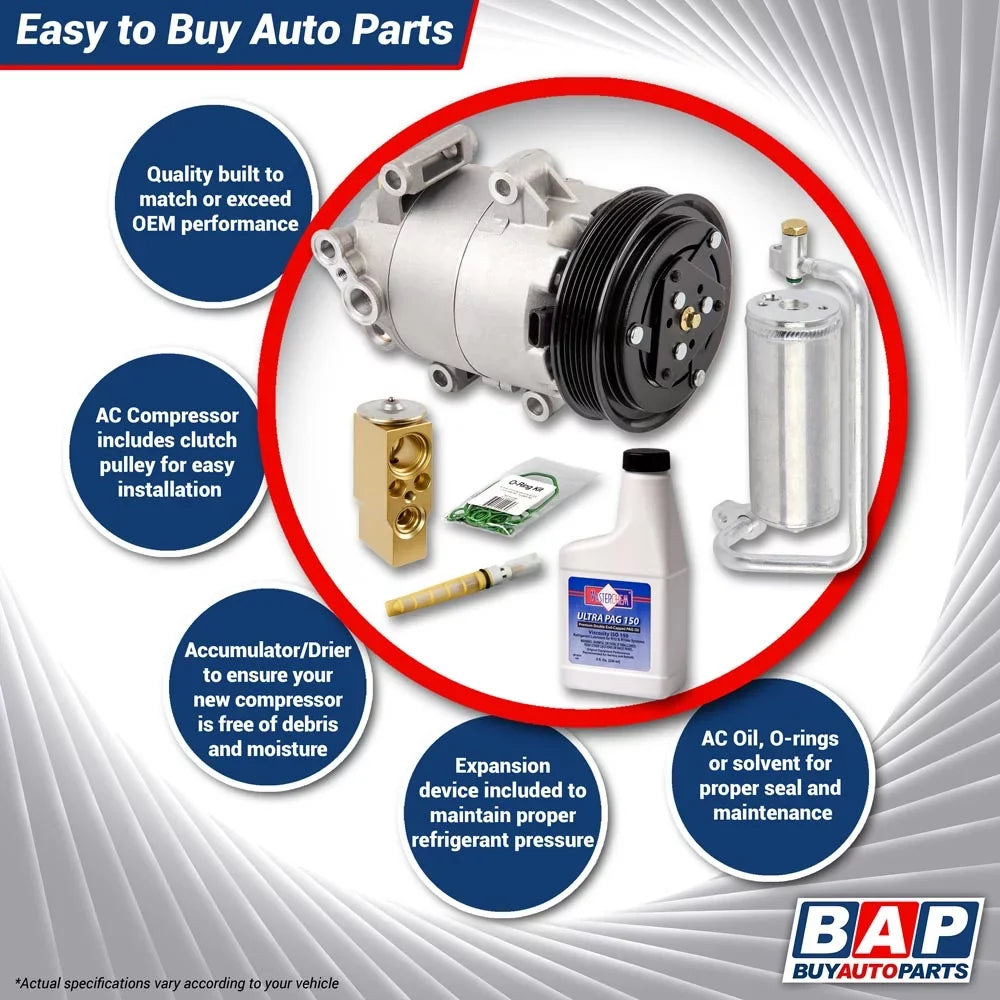 For Ford Escape Mazda Tribute Mercury Mariner 4-Cyl  Compressor & / Kit - Buyautoparts