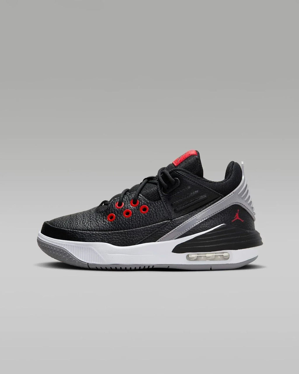 Air Jordan Max Aura 5 -061 Older Kids Black/White Basketball Shoes  (7Y)