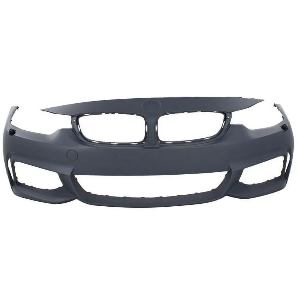 For 14-16 4-Series Front Bumper Cover Assembly Plastic w/o Side Camera