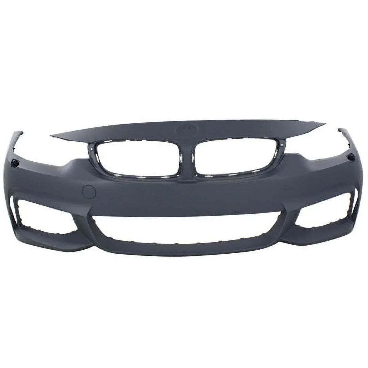 For 14-16 4-Series Front Bumper Cover Assembly Plastic w/o Side Camera