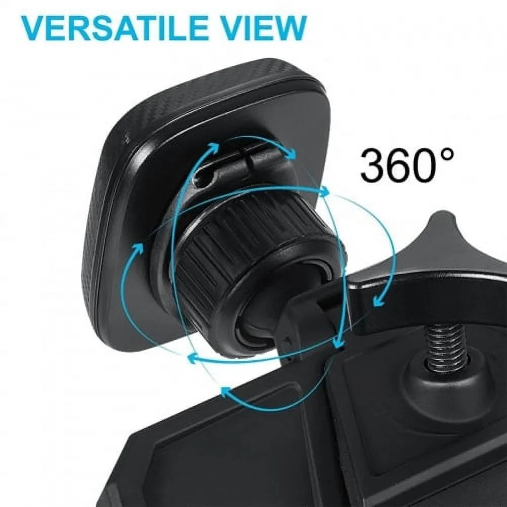 Slot Car Mount for Motorola Moto  (2020) Phone - Magnetic Holder Swivel Dock Strong Grip  Player Slot Strong Magnets