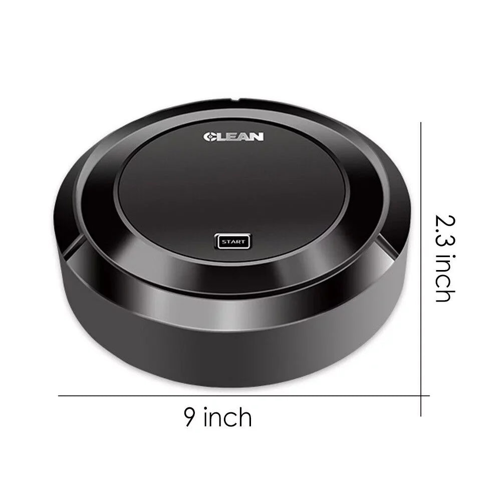 White Robot Vacuum Cleaner by JahyShow - Smart Sweeping,  Rechargeable