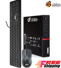 Pre-Owned Lenovo  Desktop Tiny Computer Mini  Intel Pentium upto 2.64GHz Processor 4GB  256GB  Wifi Adapter Bto  & Mouse Windows 10 (Refurbished)