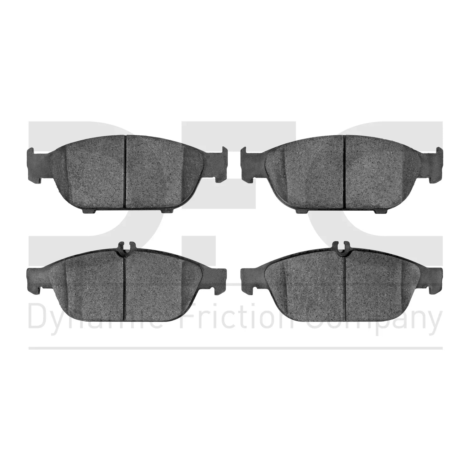 Dynamic Friction Company 5000 Euro Ceramic Brake Pads 1600-1652-00-Front Set For 2012-2014 Mercedes-Benz