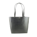 Michael Kors Mott Medium Leather Tote Black