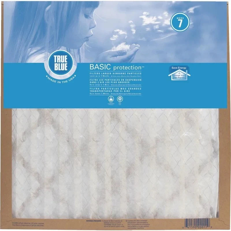 True Blue Basic Air Filter  7- 14x20x1
