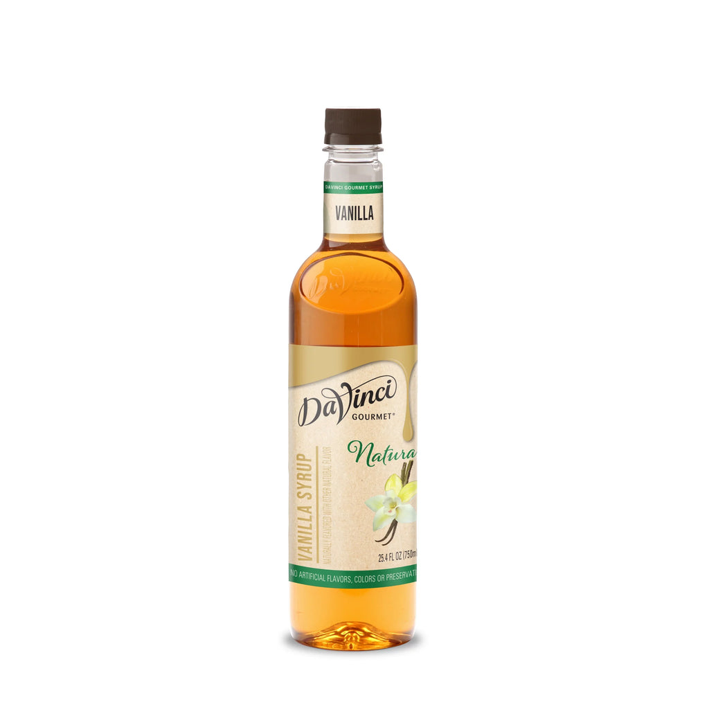 DaVinci Gourmet Naturals Vanilla Syrup, 750 ml
