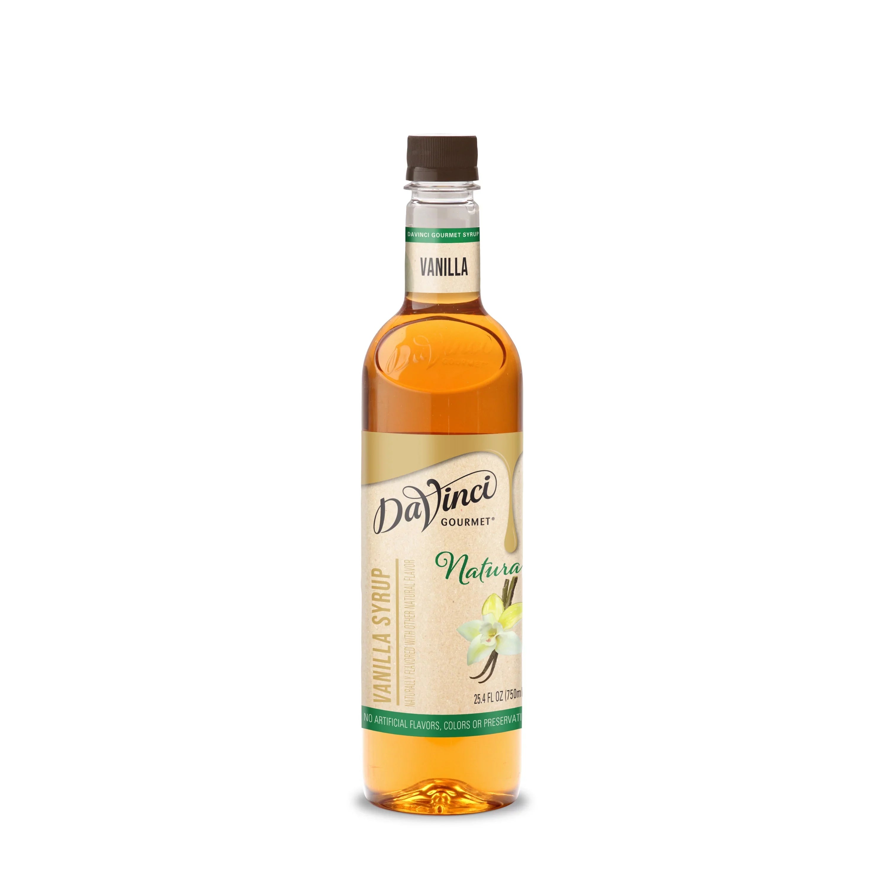 DaVinci Gourmet Naturals Vanilla Syrup, 750 ml