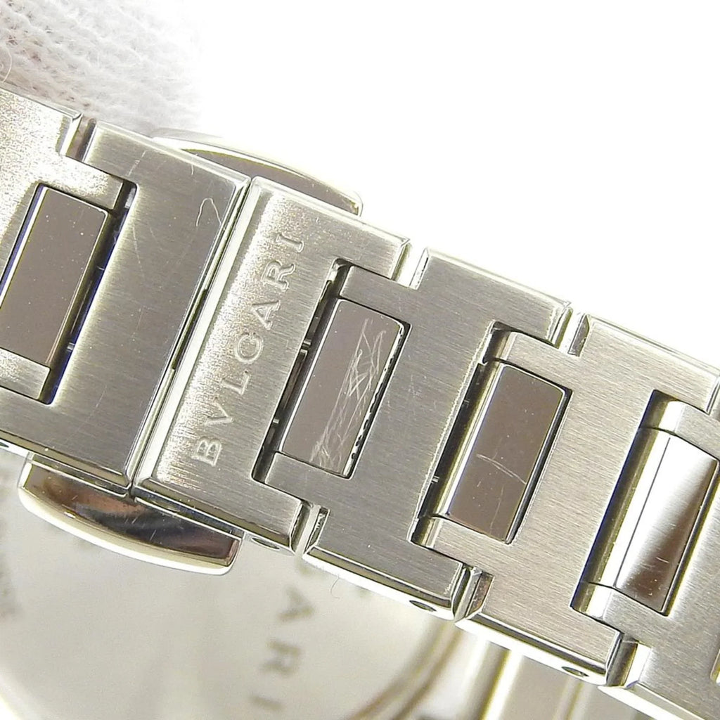 Pre-Owned Bulgari  Battery Watch 12P Diamond Mother of Pearl Shell Dial  103095 (Like New)