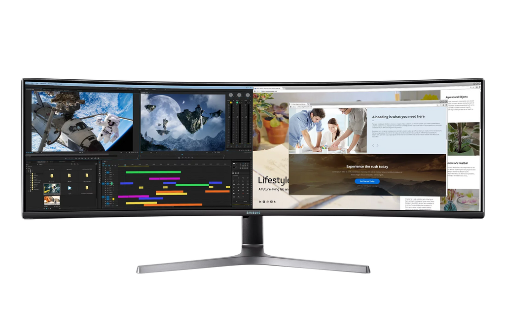 49" Class  Dual  (5,120 x 1,440) Curved  Gaming Monitor