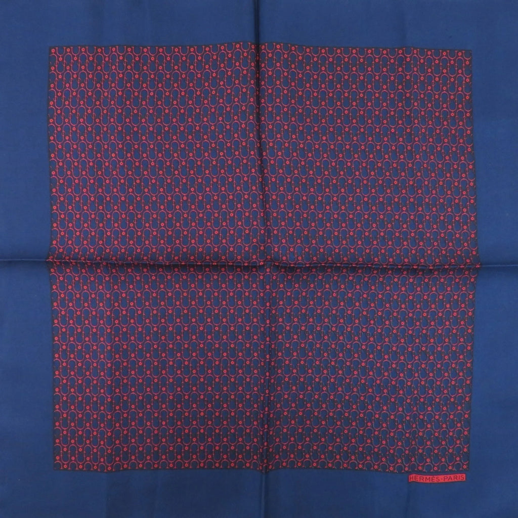 Pre-Owned Hermes Carré 45 neckerchief scarf muffler silk ladies  (Good)