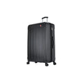 Plastic 4-Wheel Spinner Luggage Black (-)