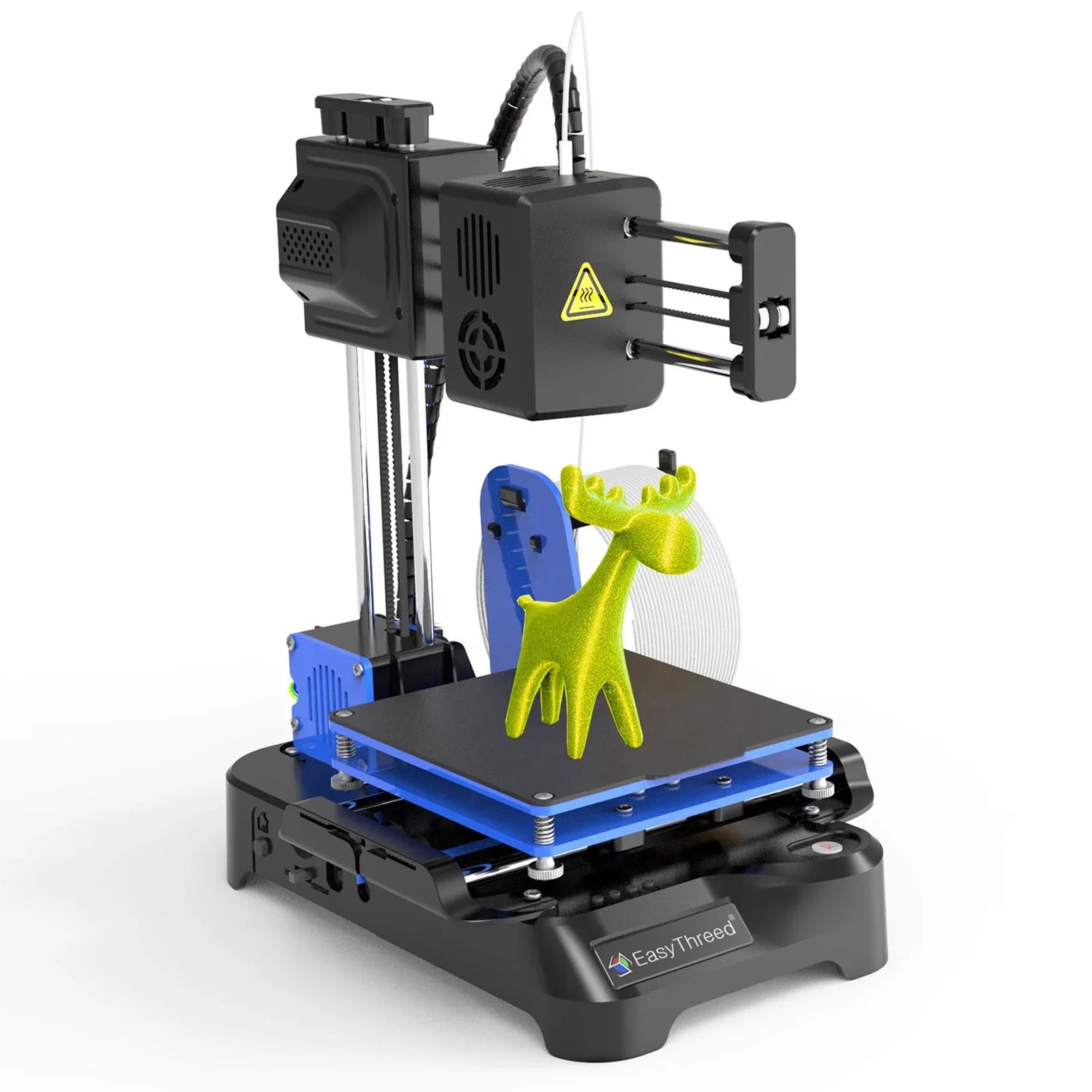moobody 3D Printer,Size No Heated Pla Sample Education With Tf Pla Print Size No 3d Printer One-key With Tf Heated Bed One-key No Heated Bed Tf Pla Sample Kids 100x100x100mm Print Mizuh Rookin Hine