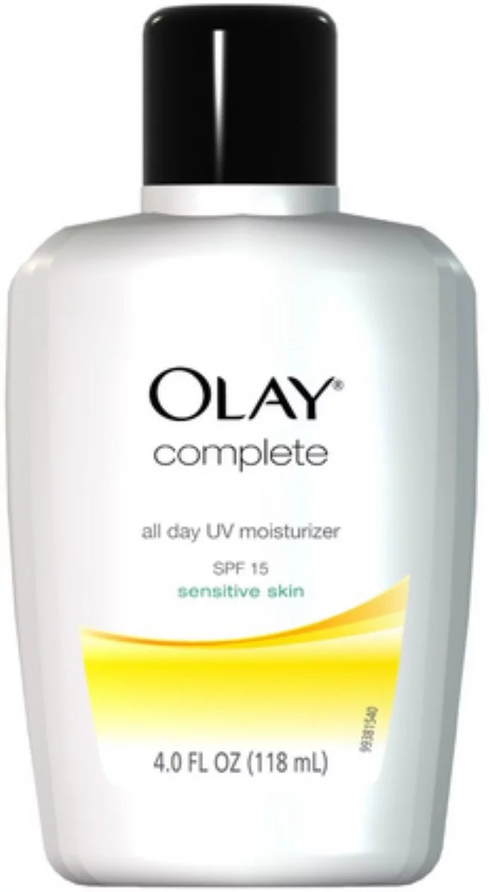Complete All Day  Moisturizer  15, Sensitive Skin 4 oz (Pack of 3)