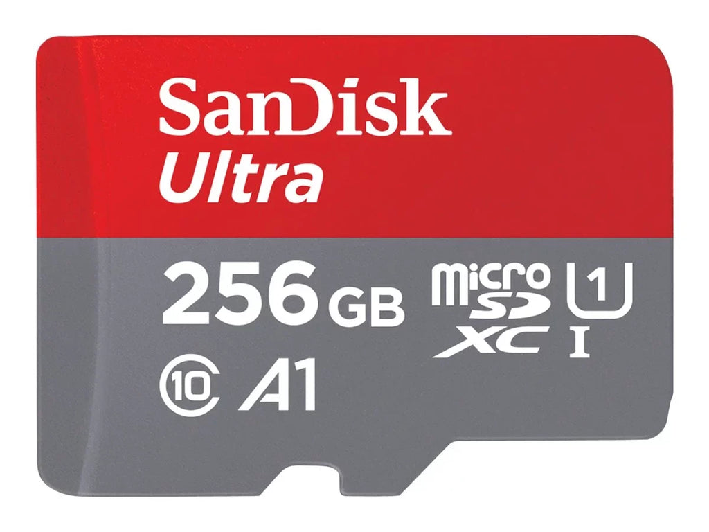 SanDisk Ultra - Flash memory card (microSDXC to  adapter included) - 256  -  / -  / Class10 - microSDXC -
