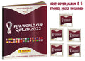 Panini Fifa World Cup Qatar 2022 Album With 5 Sticker Pack Included (Soft Cover)