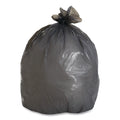 Boardwalk Linear Low Density Industrial Trash Bags, 56 gal, 1.3 mil, 43 x 47, Gray, 100/Carton
